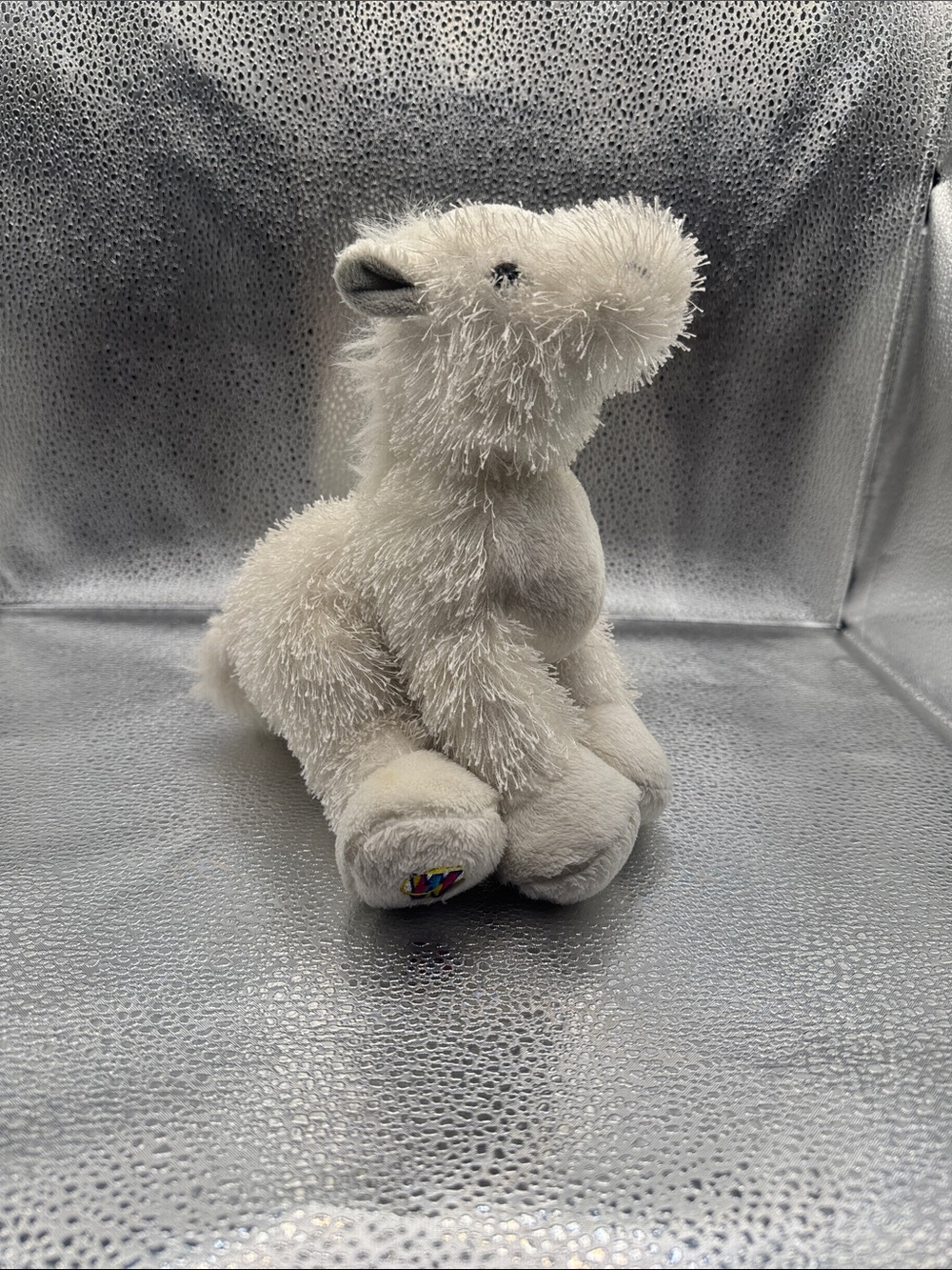 Plush White Horse Stuffed Animal - Soft Cuddly Horse Toy